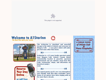 Tablet Screenshot of a1starinn.com